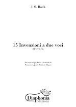 15 INVENZIONI A DUE VOCI (BWV 772-786) per flauto e marimba